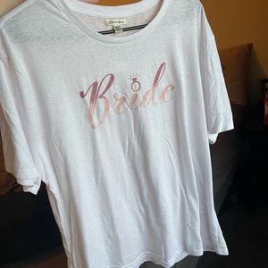 Bride shirt